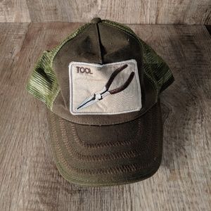 Peter Grimm Vintage Style Mesh Green TOOL Cap